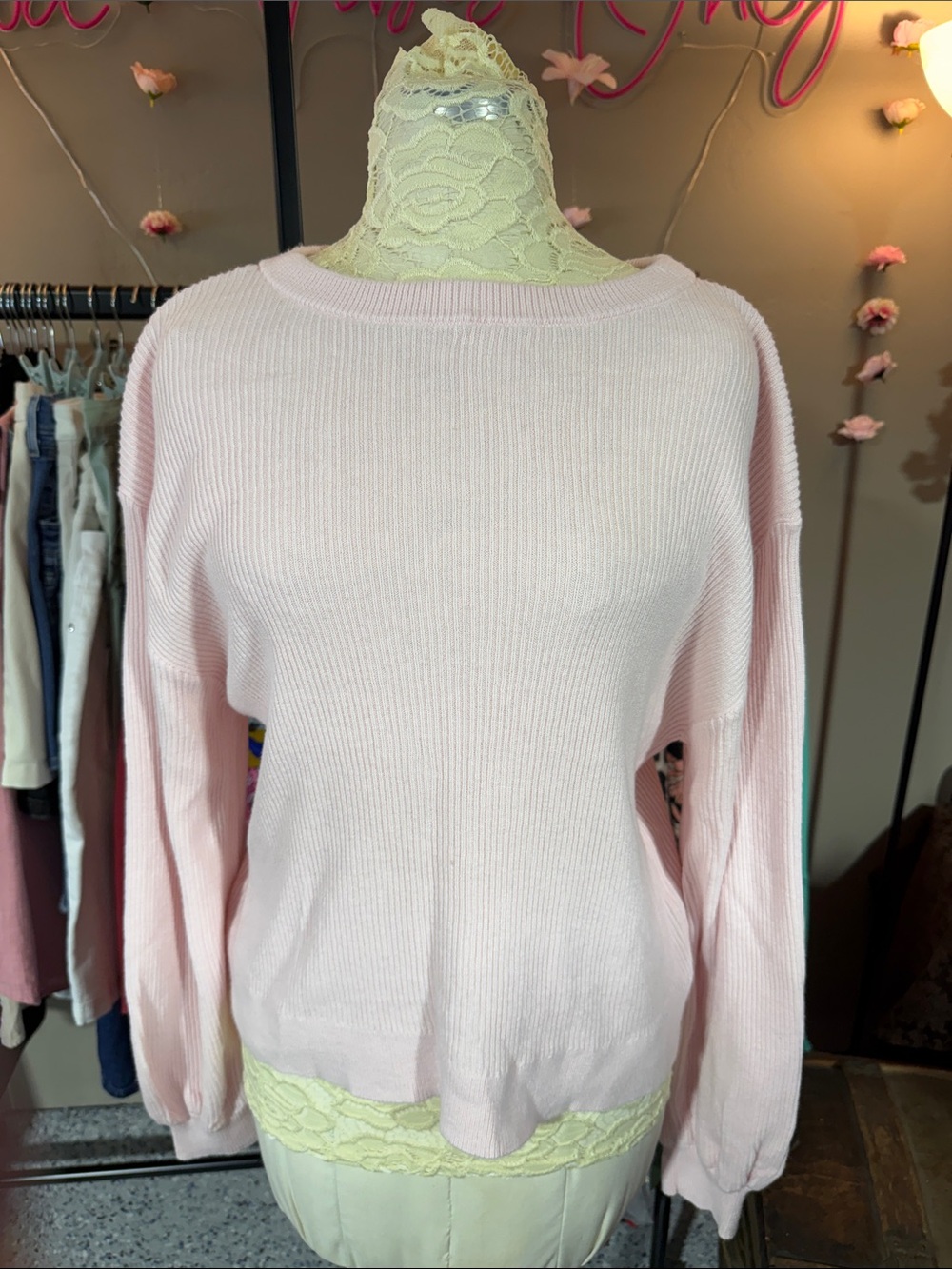 Lululemon Reversible Crossover Knit Sweater Large